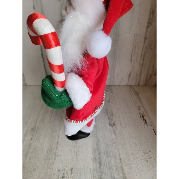 Annalee peppermint santa claus candy cane Xmas‎ vintage home decor - Picture 4 of 6